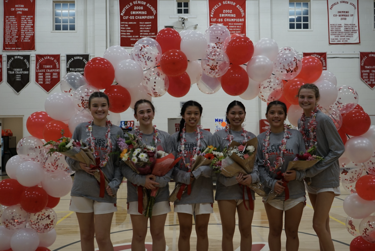 Sienna, Kennedy, Neci, Kristen, Jenna, and Christine were showered with flowers and farewell wishes as they embark on their next adventures! [left to right]
